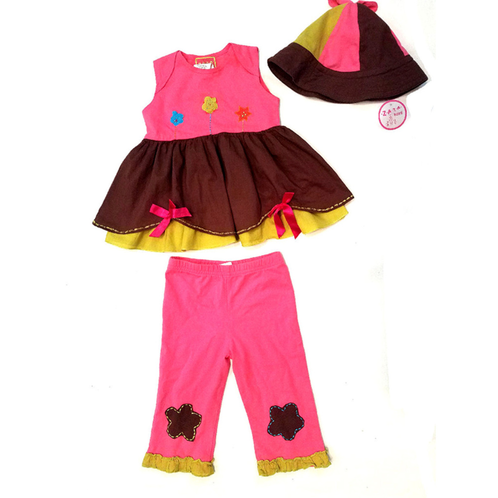 Zaza Couture 3pc‎ Top Pants Hat Outfit 24M Girls